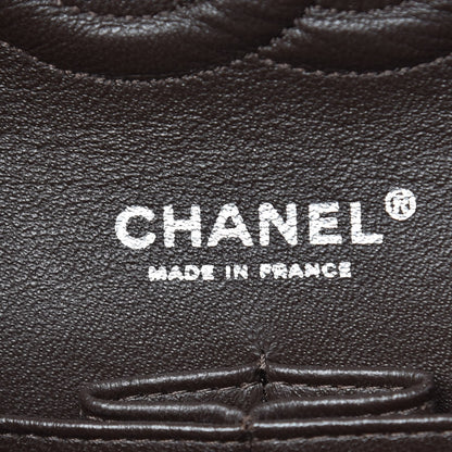 Chanel Lambskin Quilted Medium Double Flap Brown 6 of 11