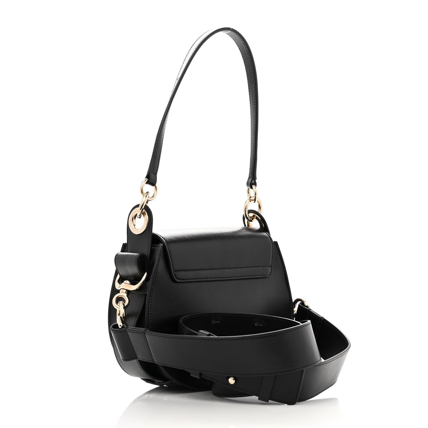Chloe Calfskin Small Tess Bag Black 3 of 12