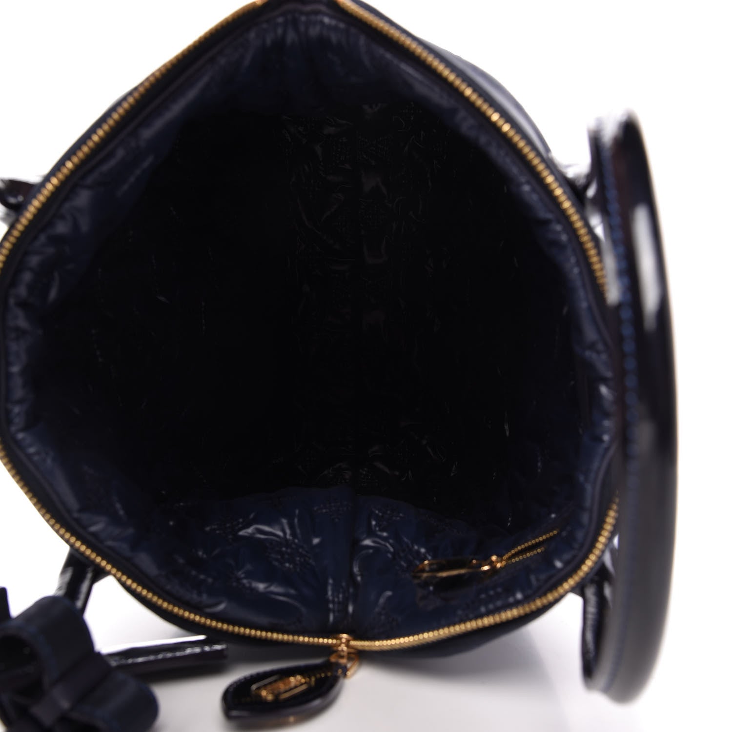 Louis Vuitton Monogram Nylon Desire Lockit Vertical MM Marine 5 of 10