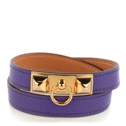 Hermes Epsom Rivale Bracelet M Crocus 1 of 15