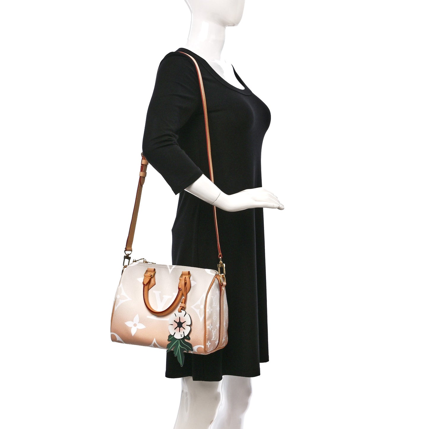 Monogram Giant By The Pool Speedy Bandouliere 25 Brume