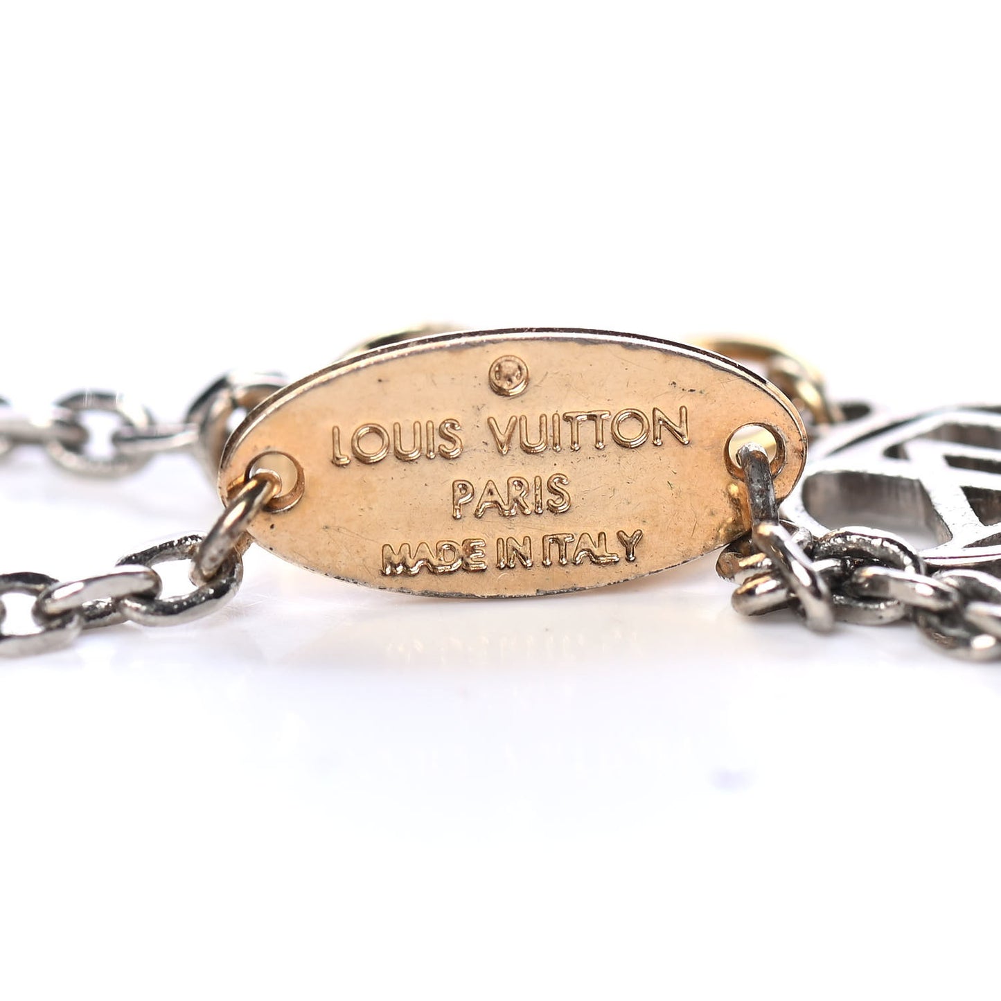 Logomania Bracelet Silver Gold