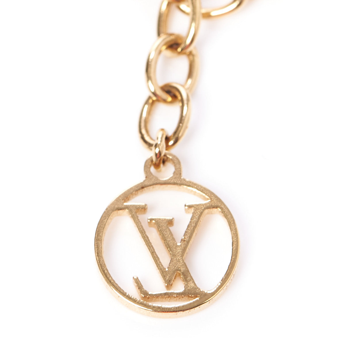 Louis Vuitton Metal L To V Bracelet Gold Silver 4 of 6
