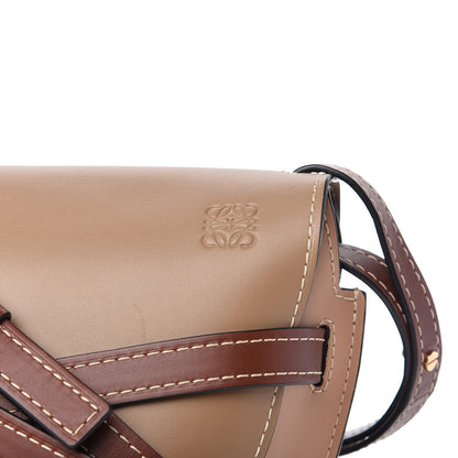Loewe Calfskin Small Gate Crossbody Bag Taupe 9 of 9