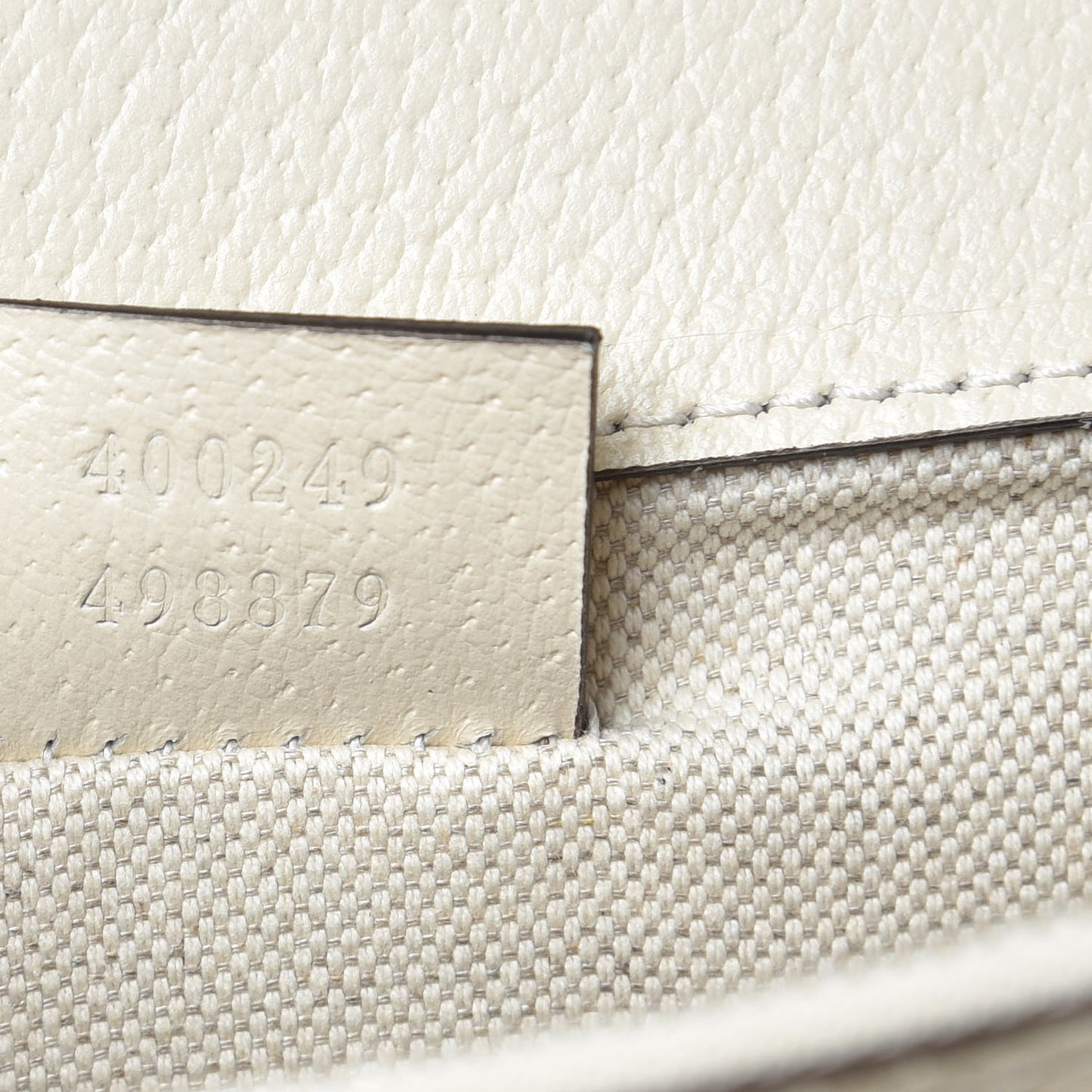 Textured Calfskin Crystal Small Dionysus Shoulder Bag Mystic White