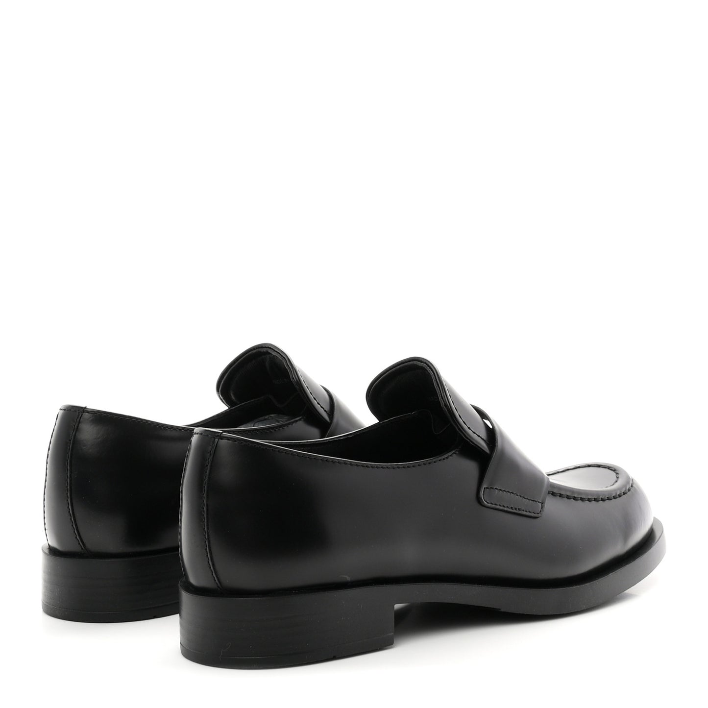 Spazzolato Loafers 40.5 Black
