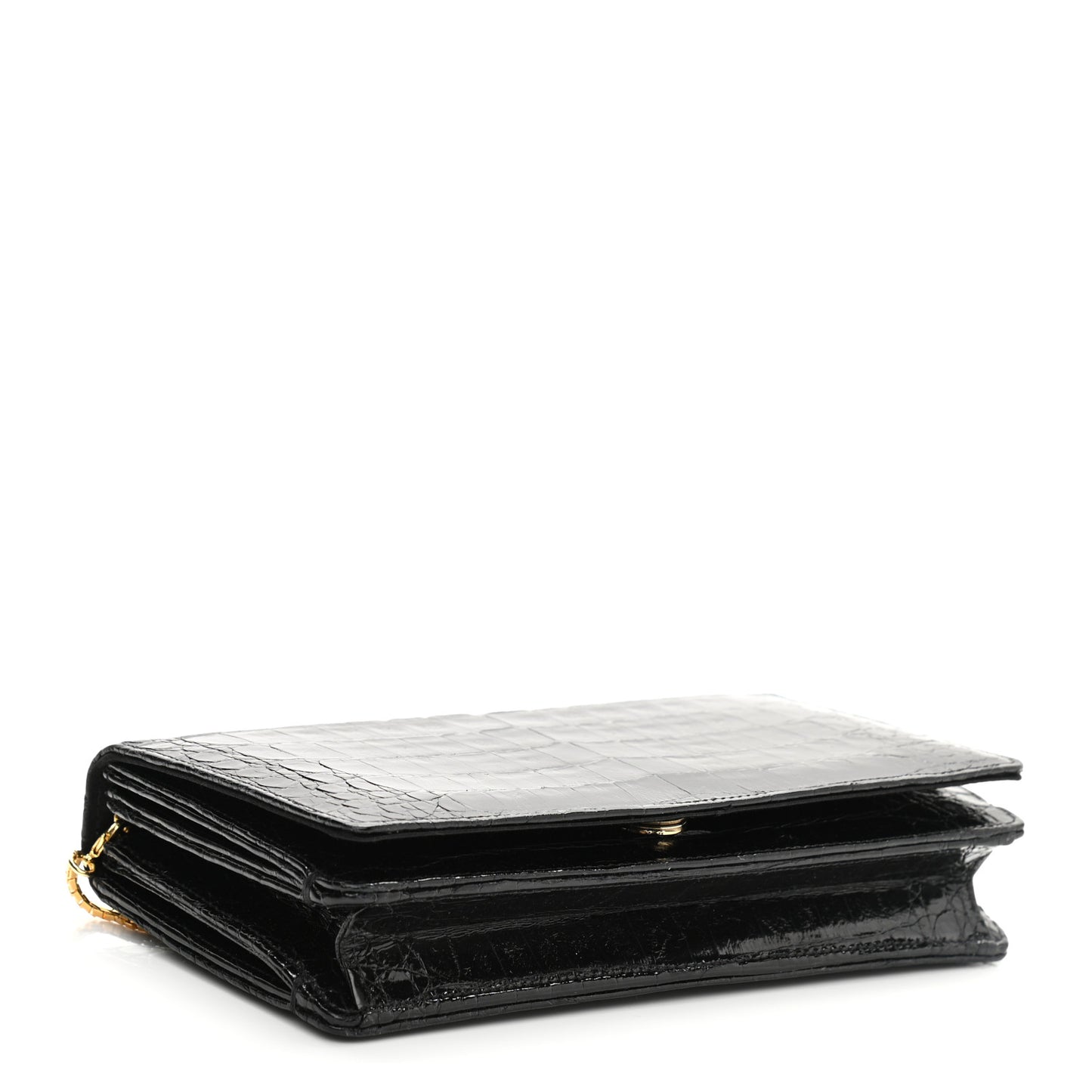 Crocodile Wallet On Chain Black