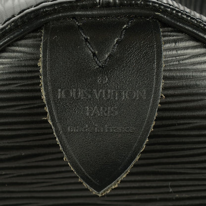Louis Vuitton Epi Speedy 25 Black 7 of 7