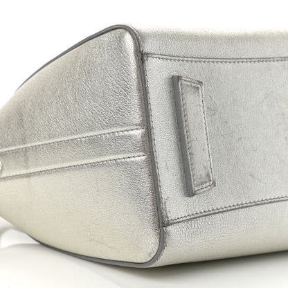 Givenchy Metallic Sugar Goatskin Small Antigona Silver 10 of 25