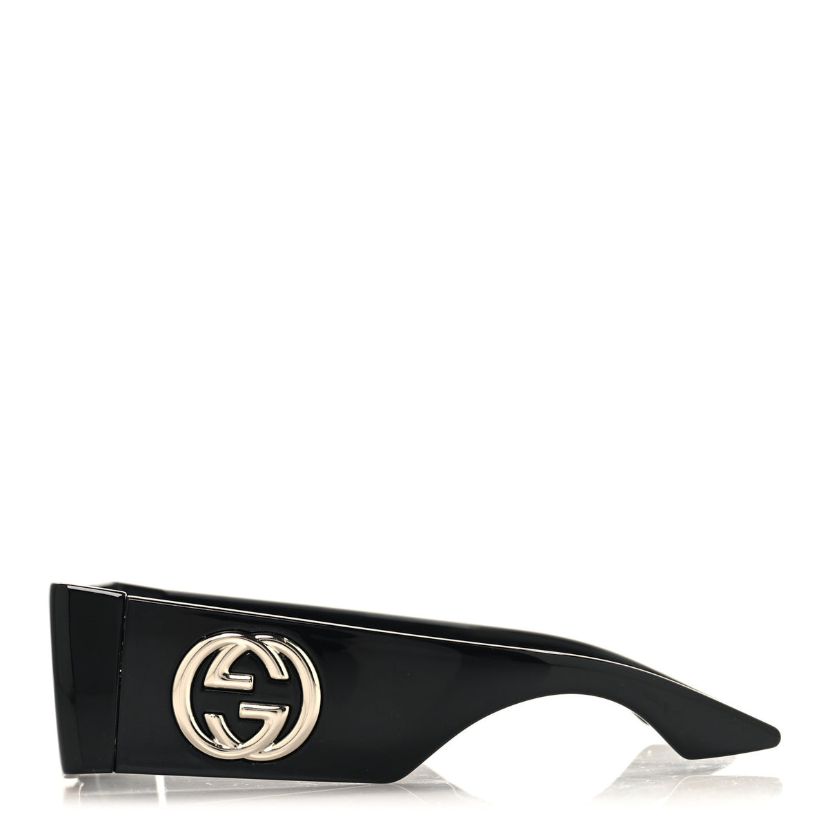 Gucci Acetate Rectangular Frame Sunglasses GG1646S Black 3 of 6