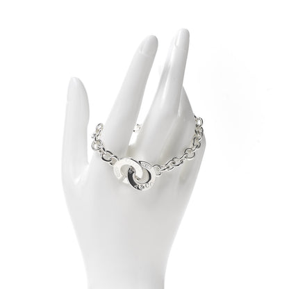 Tiffany Sterling Silver 1837 Circle Clasp Bracelet 2 of 5