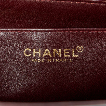 Chanel Lambskin Quilted Jumbo Single Flap Black 7 of 11