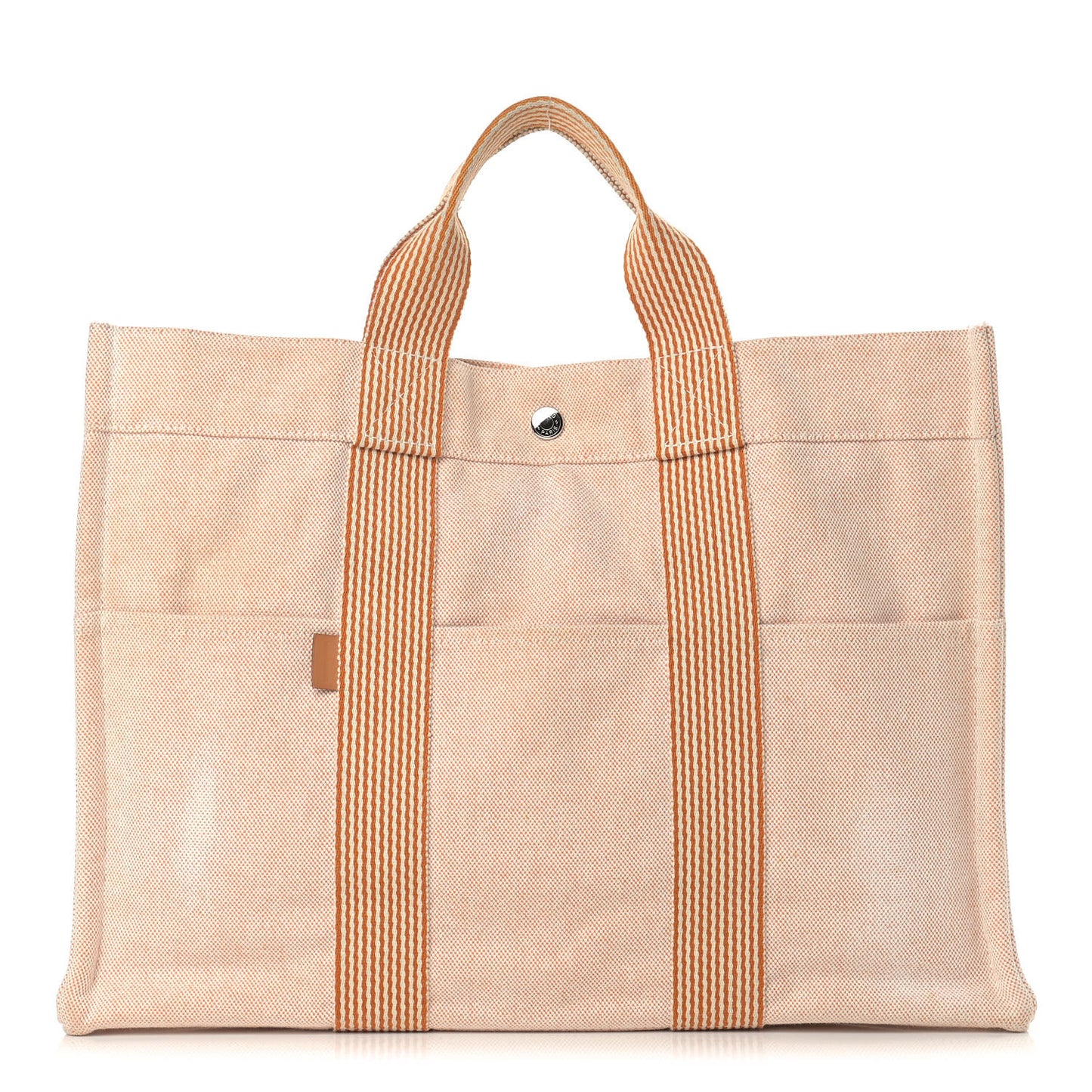 Canvas Herline MM Tote Orange