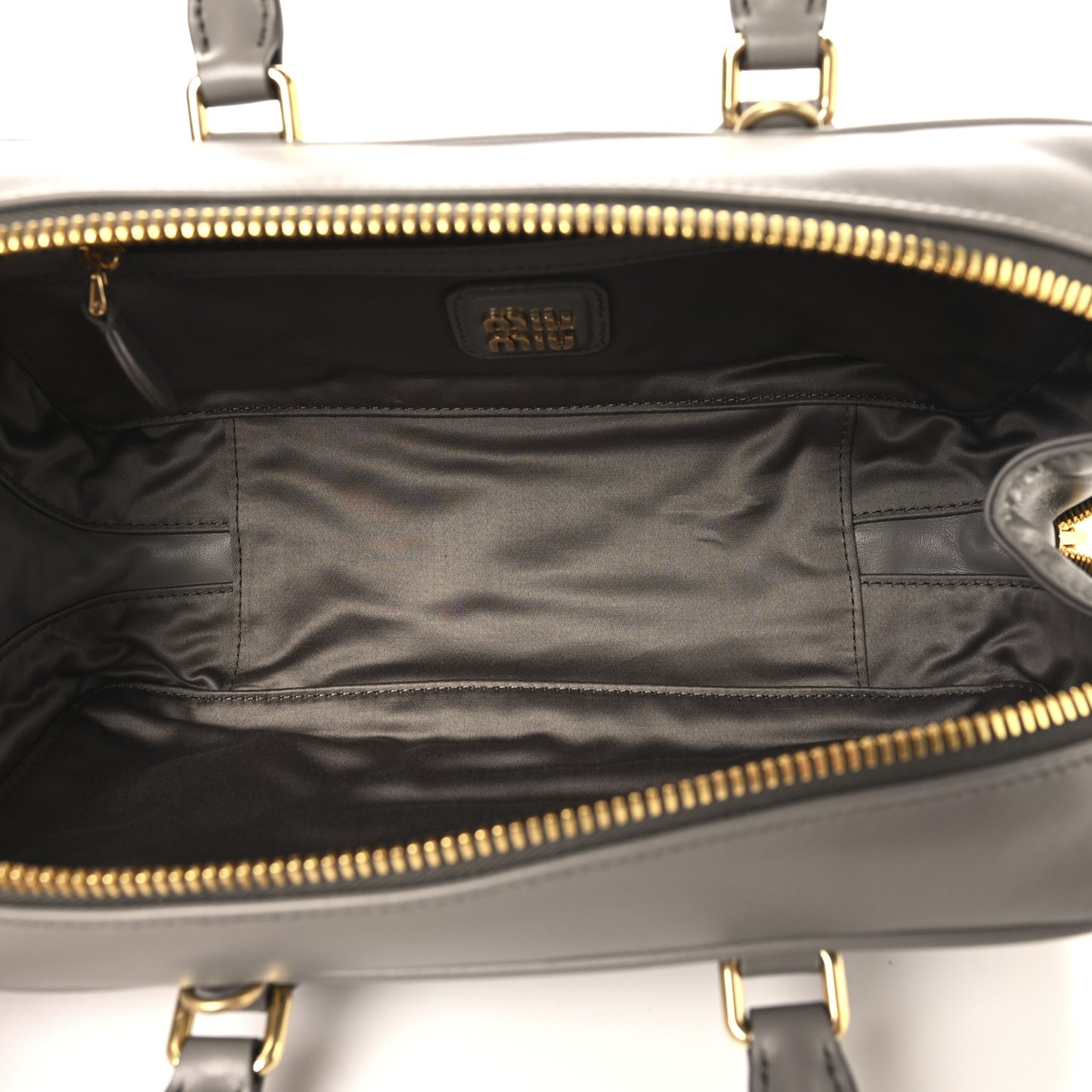 Nappa Large Arcadie Top Handle Bag Argilla