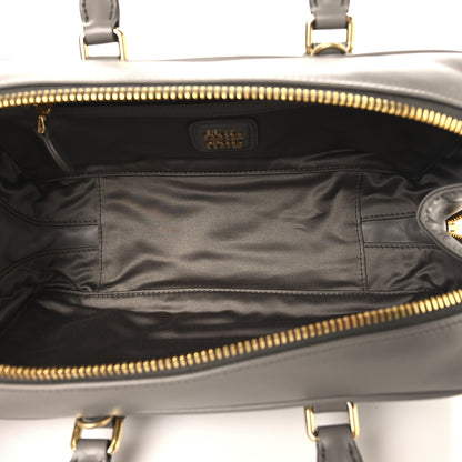 Miu Miu Nappa Large Arcadie Top Handle Bag Argilla 5 of 9