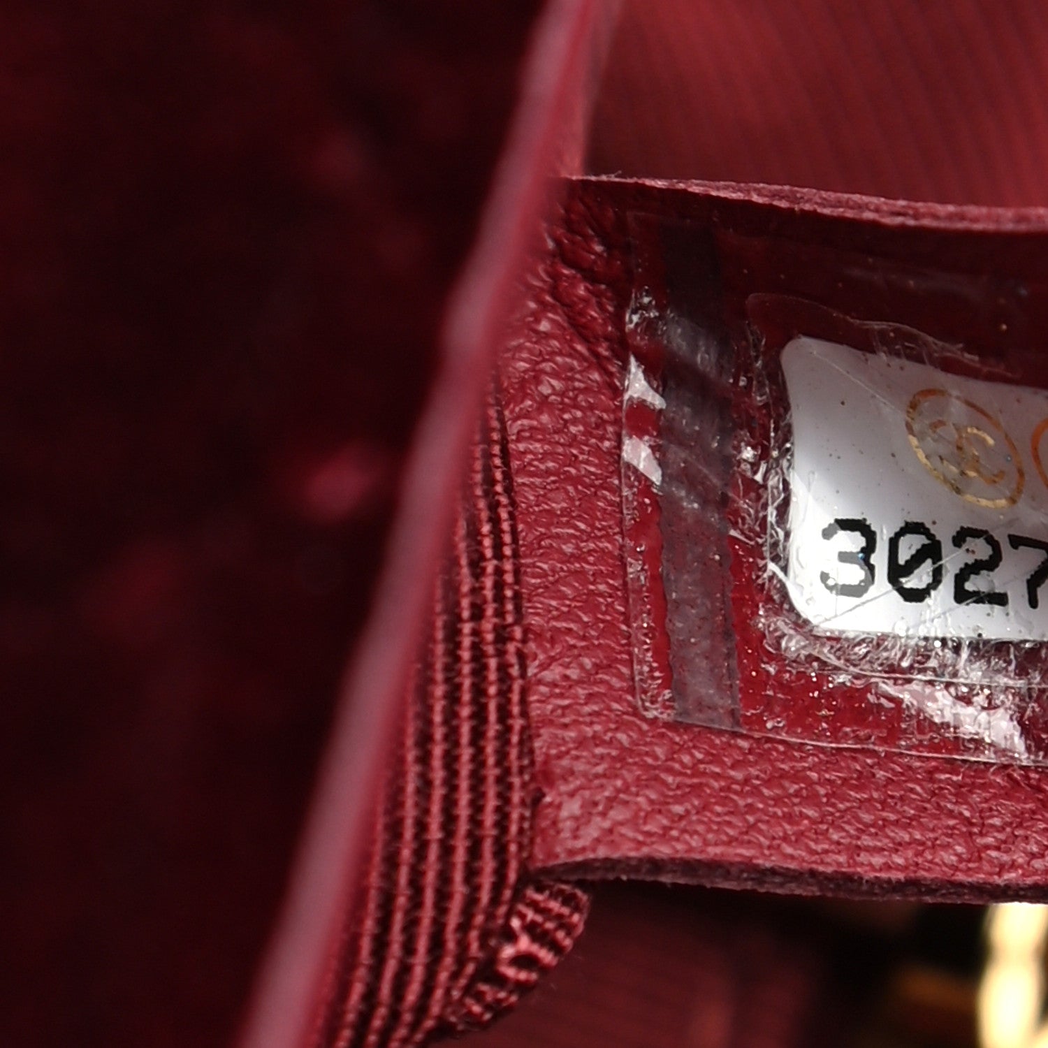 Chanel Velvet Quilted Mini Rectangular Pearl Crush Flap Burgundy 6 of 9