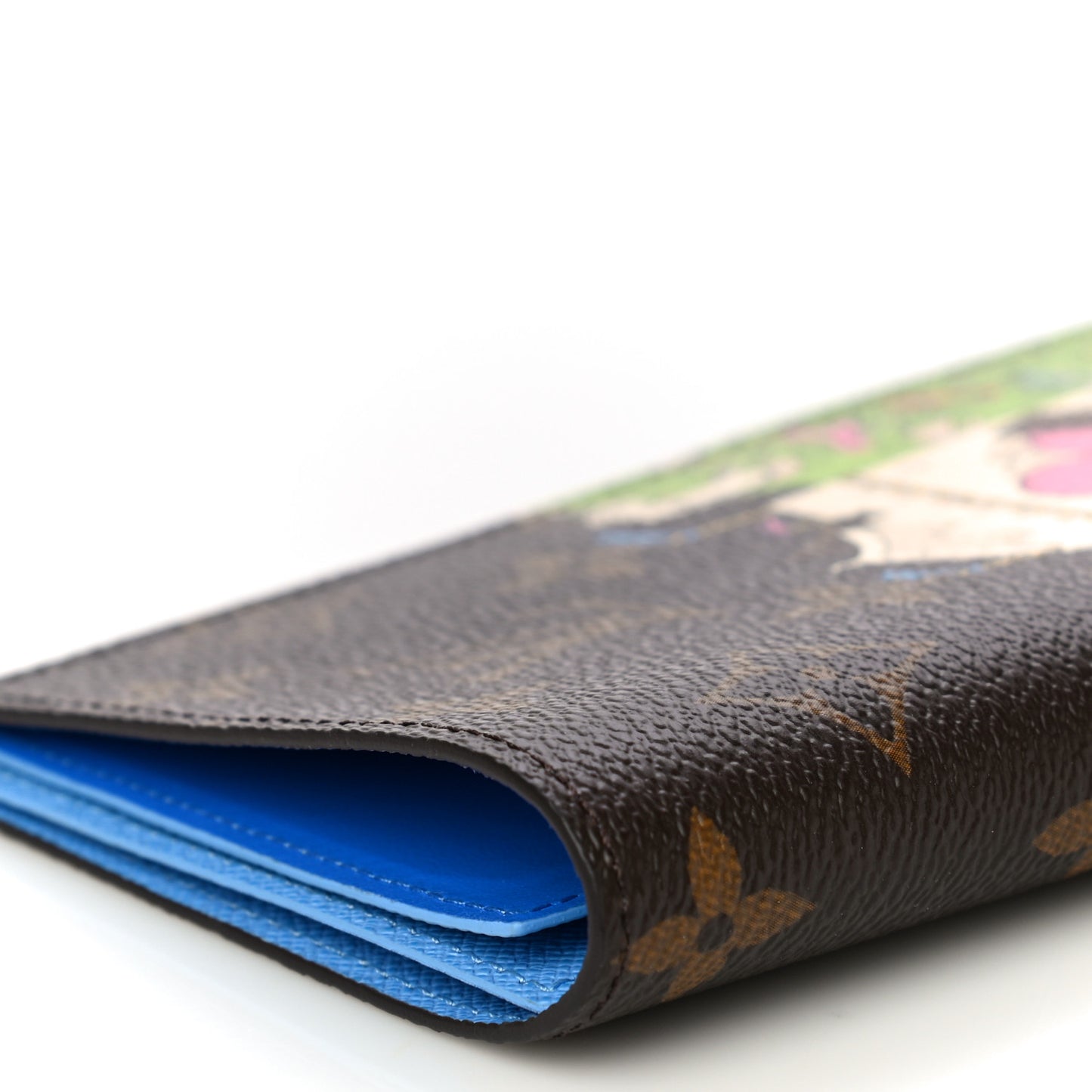 Monogram 2021 Christmas Animation China Passport Cover Myosotis Blue