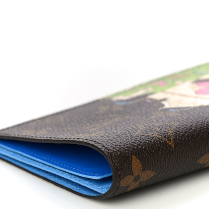 Louis Vuitton Monogram 2021 Christmas Animation China Passport Cover Myosotis Blue 11 of 12