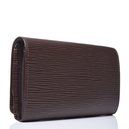 Louis Vuitton Epi Porte-Monnaie Billets Tresor Wallet Moka 3 of 6