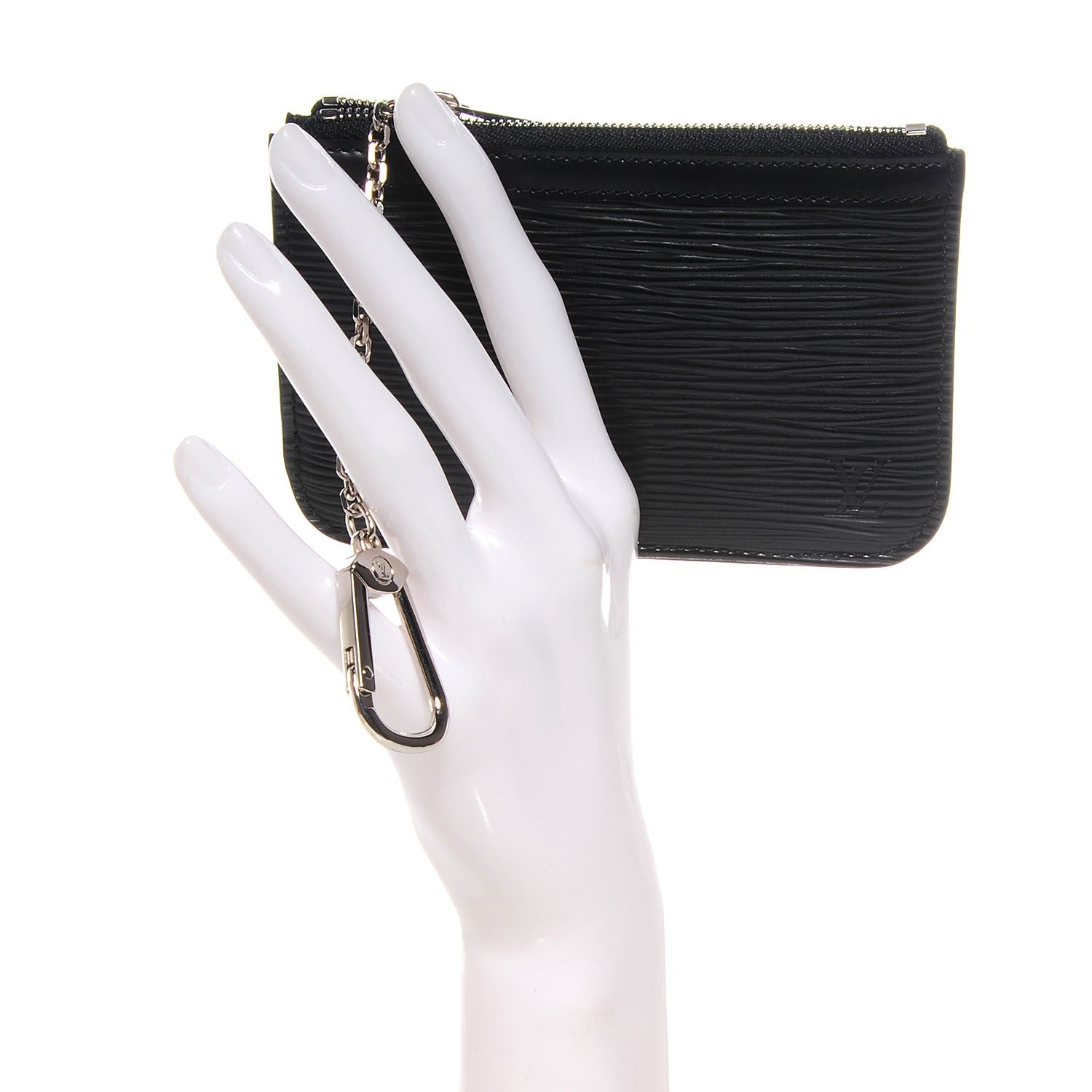 Louis Vuitton Epi Key Pouch Black 2 of 6