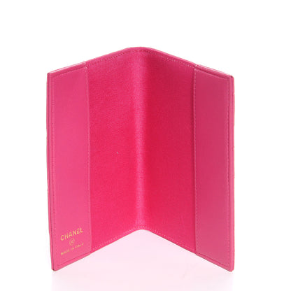Chanel Lambskin Quilted Passport Holder Fuchsia 7 of 7