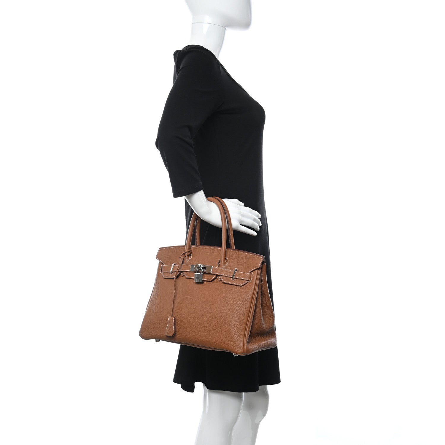 Hermes Togo Birkin 30 Gold 2 of 14