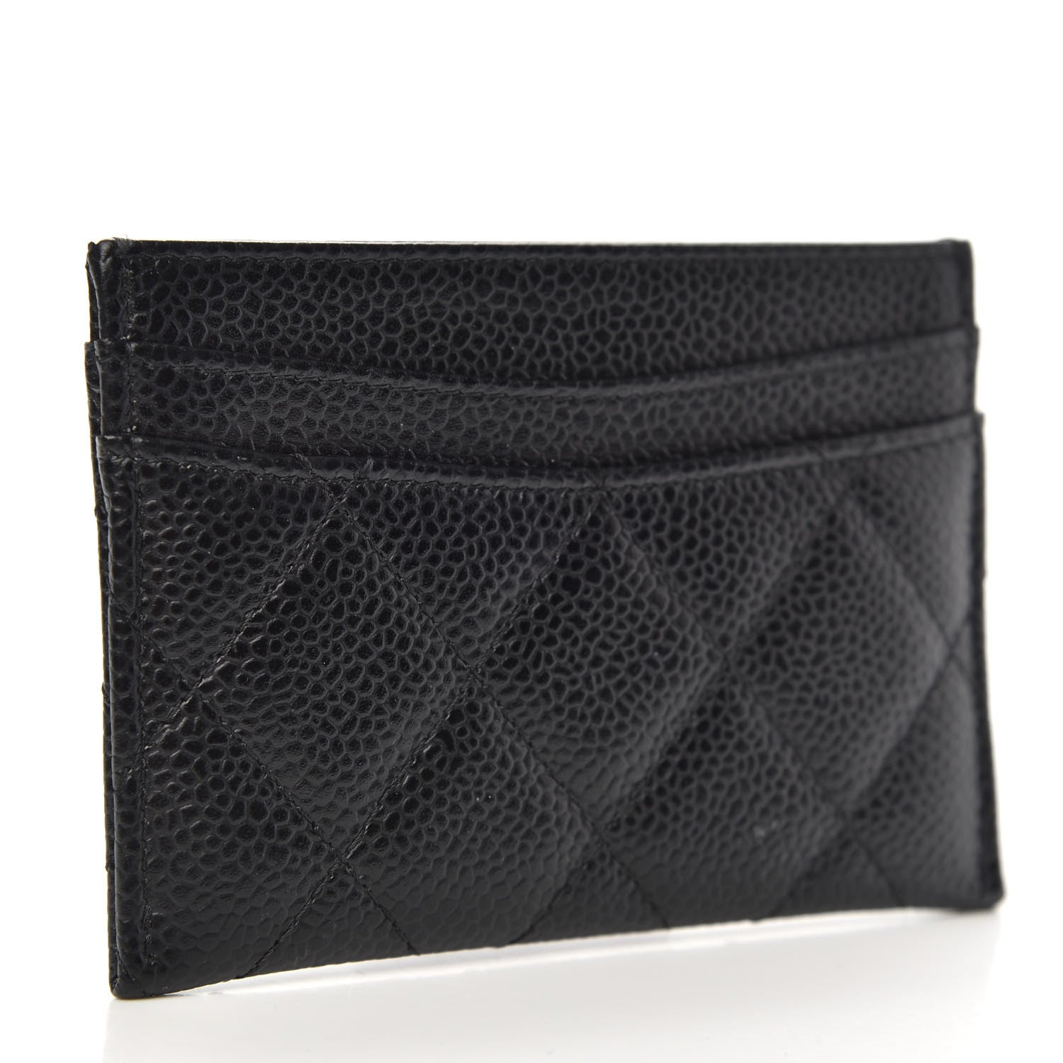 Chanel Caviar Quilted Card Holder Black 3 of 10