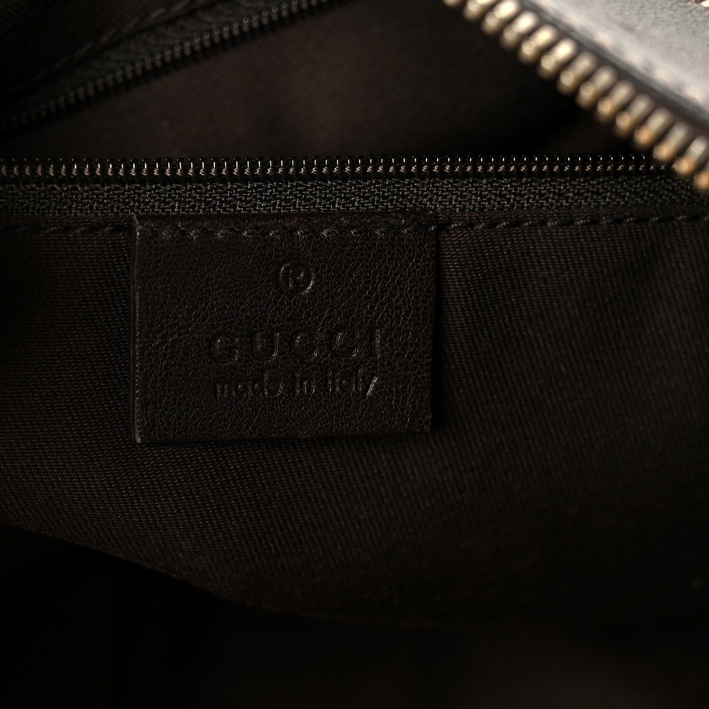Monogram Small D Gold Ring Messenger Dark Brown