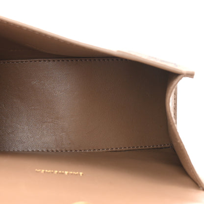 Balenciaga Coated Canvas BB Monogram Hourglass Top Handle Bag XS Beige Brown 5 of 11