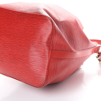 Louis Vuitton Epi Petit Noe Castillan Red 7 of 8