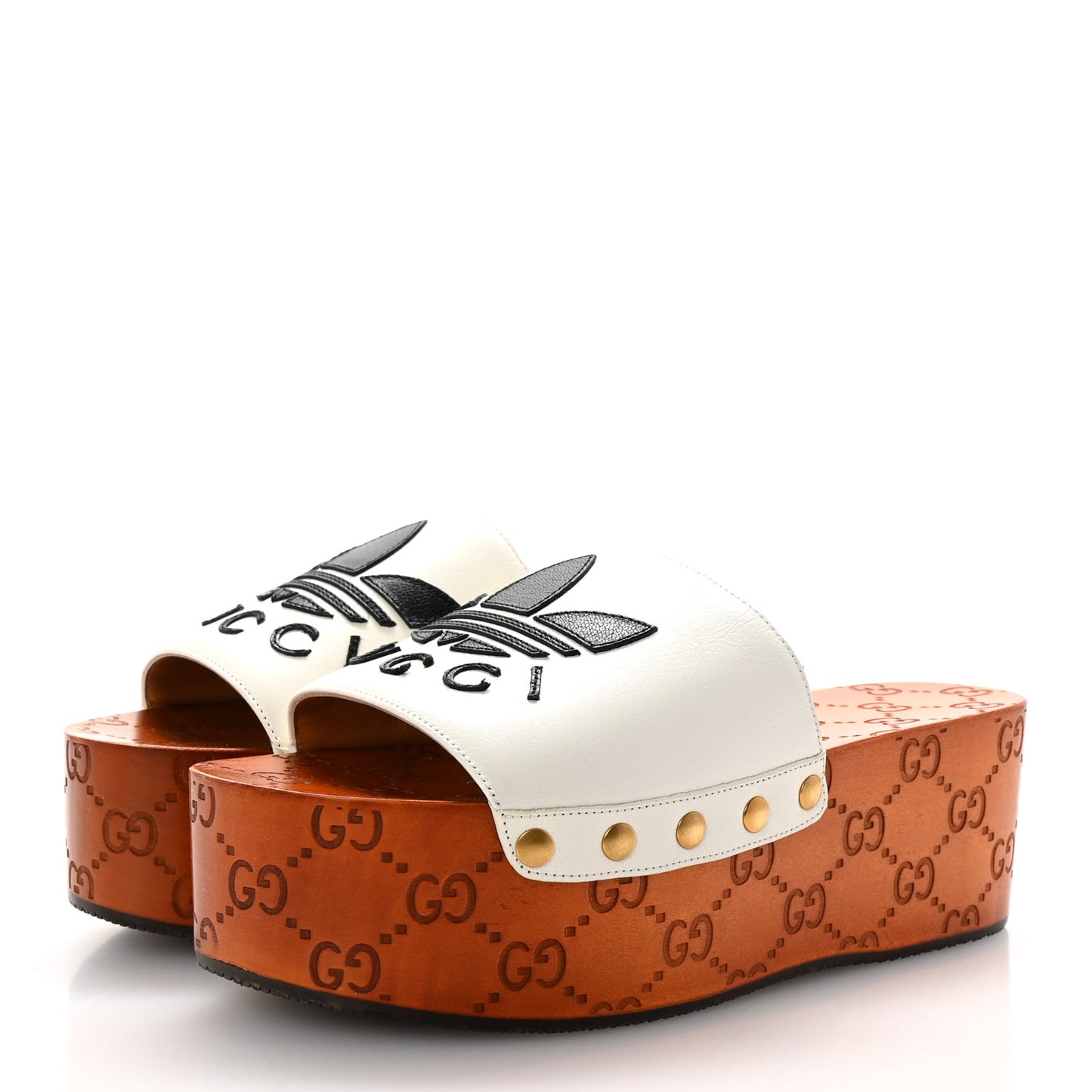 X ADIDAS Malaga Kid Womens Platform Sandals 37 White