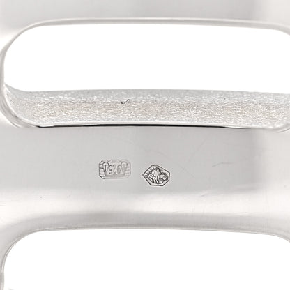 Hermes Sterling Silver Arcane Cuff Bracelet 4 of 6