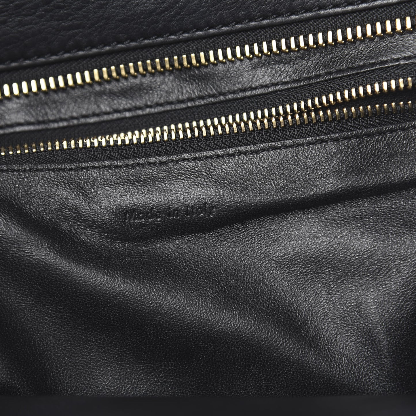 Supple Calfskin Mini Luggage Black
