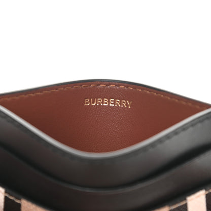 Burberry E-Canvas Calfskin Icon Stripe Card Case Archive Beige 6 of 8