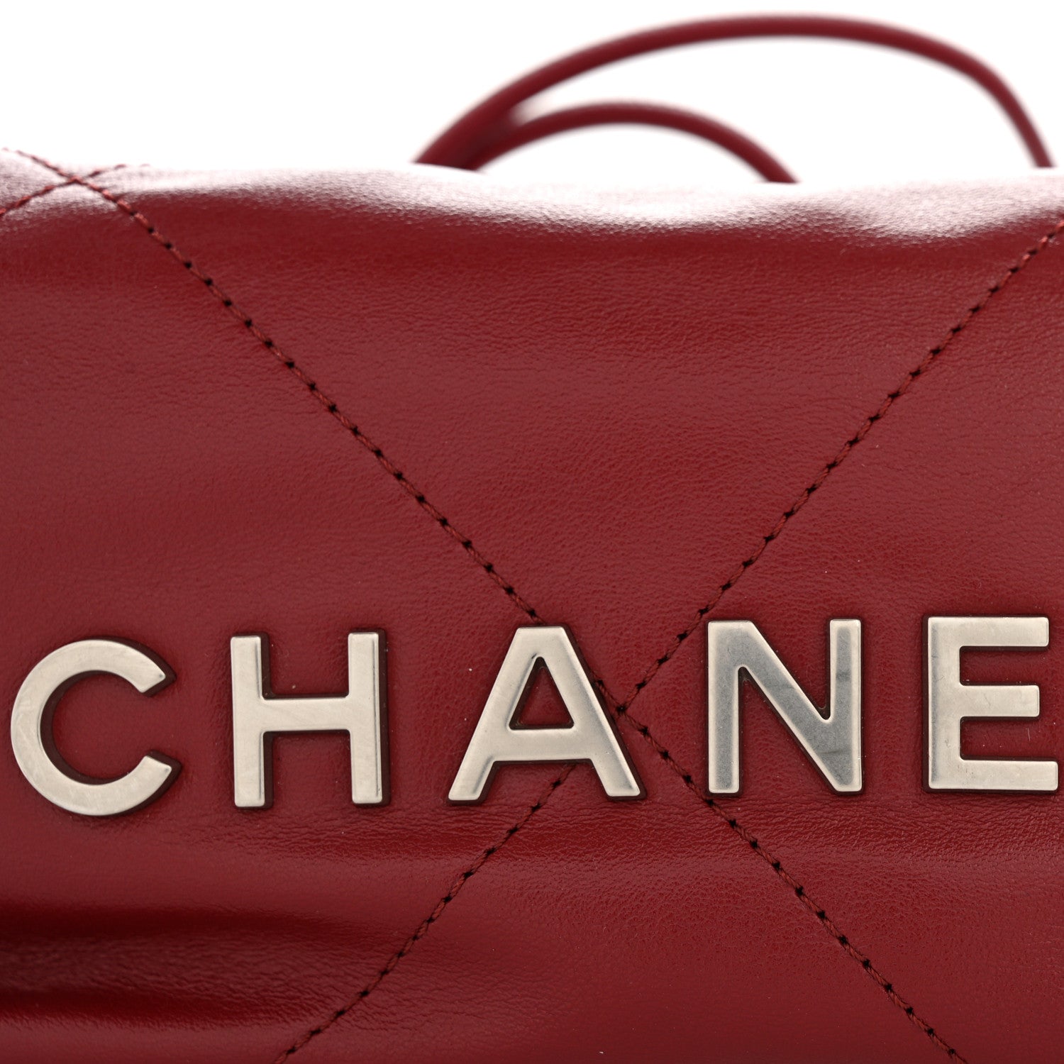 Chanel Shiny Calfskin Quilted Mini Chanel 22 Red 11 of 11