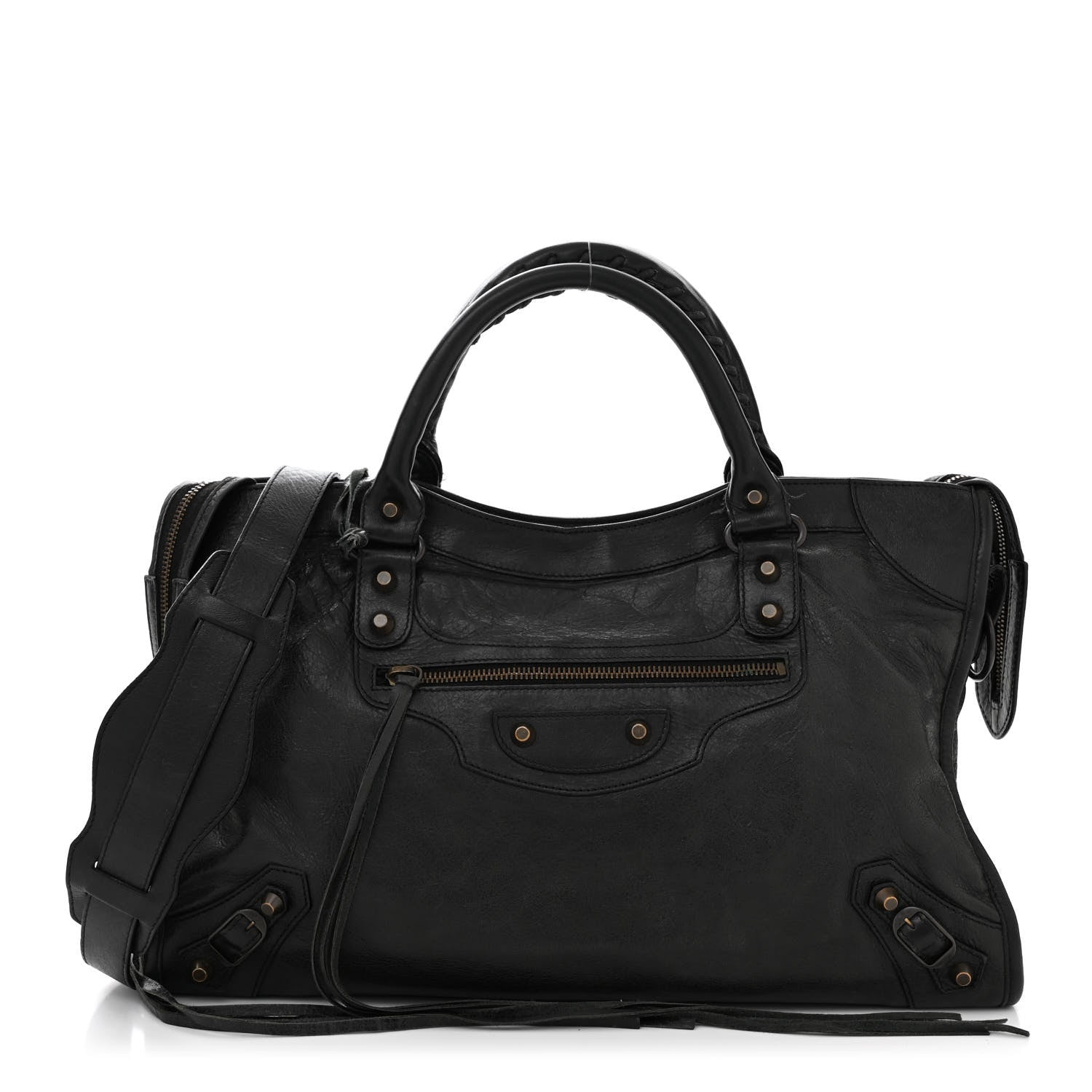 Balenciaga Agneau Classic Hardware City Anthracite 1 of 13