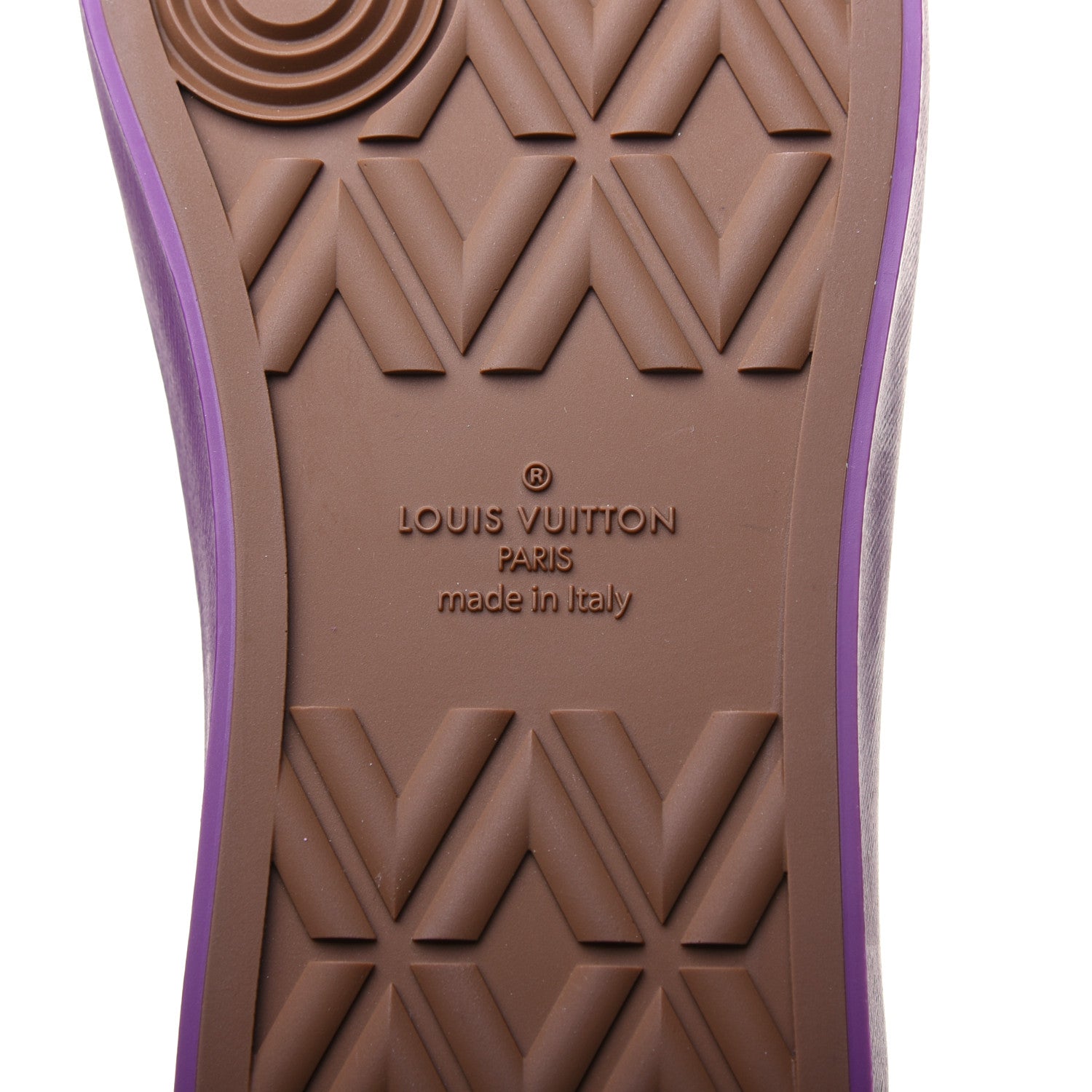 Louis Vuitton Canvas Monogram Mens Tattoo Sneakers 7 Violet 7 of 11