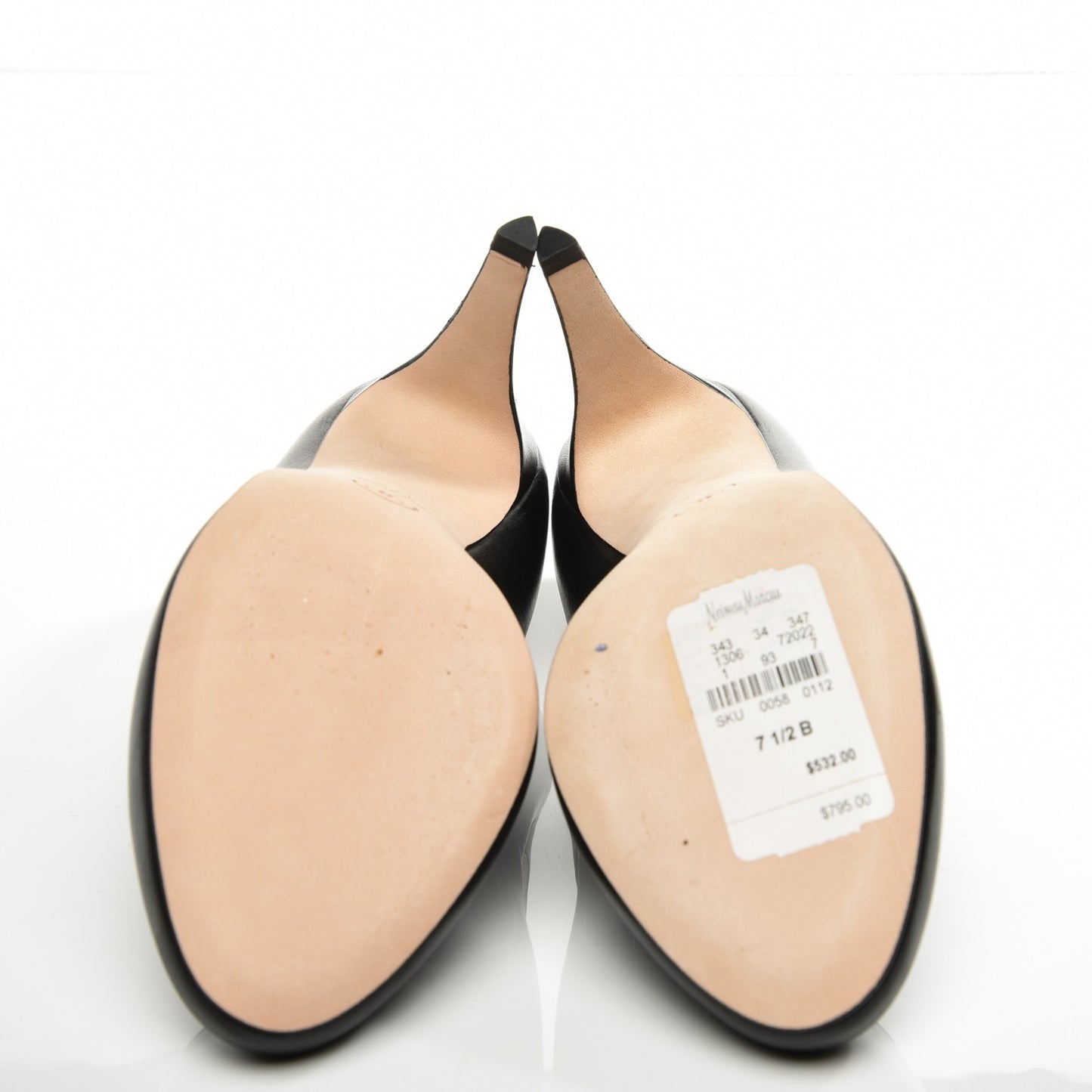Lambskin CC Pumps 37.5 Black