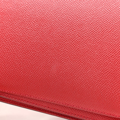 Hermes Epsom Constance 18 Rouge Casaque 11 of 13
