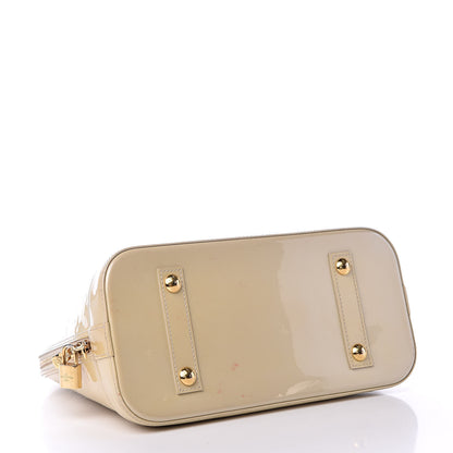 Louis Vuitton Vernis Alma PM Blanc Corail 4 of 18