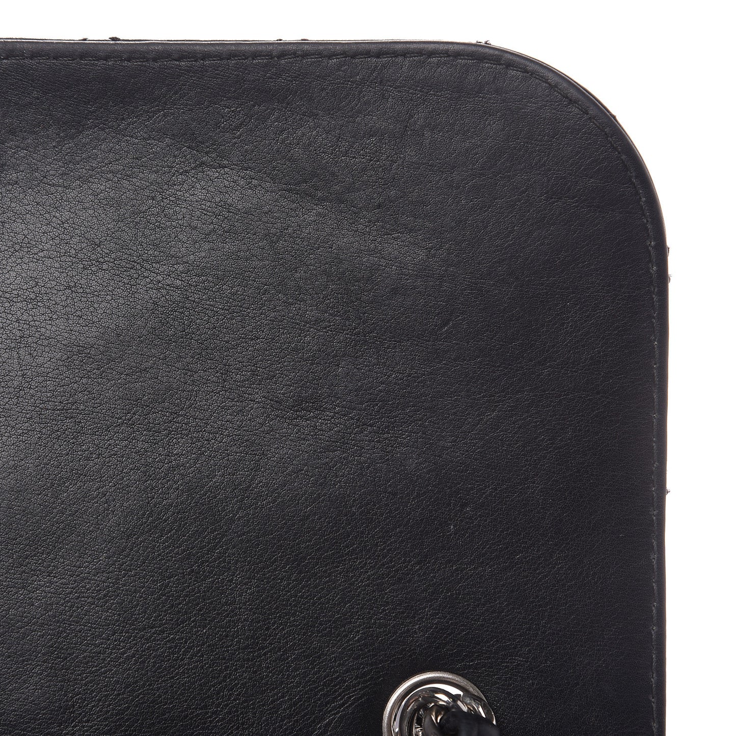 Calfskin Quilted In The Business Flap Bag Black