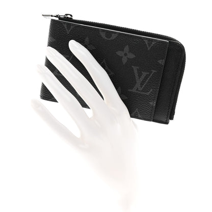 Louis Vuitton LOUIS VUITTON Monogram Eclipse Hybrid Wallet 2 of 9