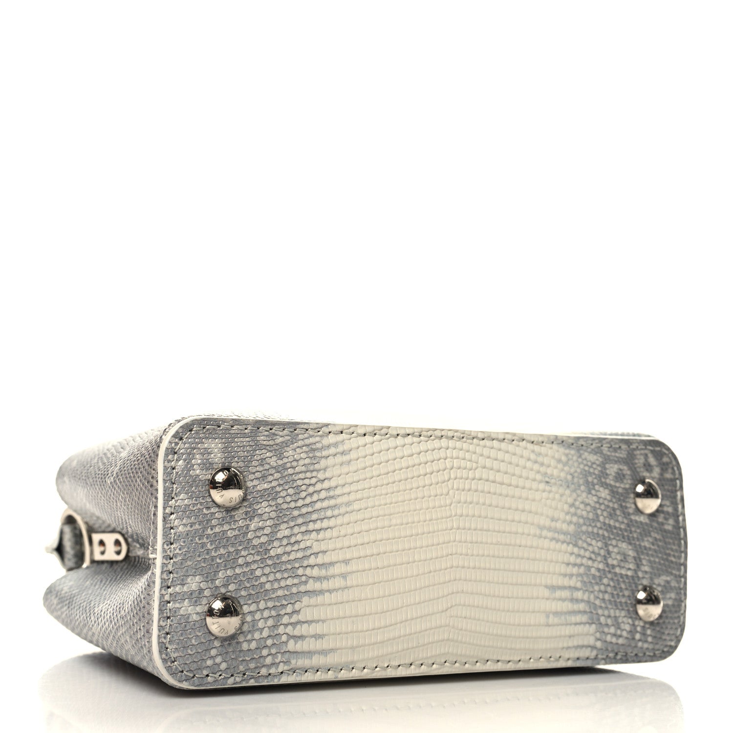 Louis Vuitton Lizard Capucines Mini White 4 of 11