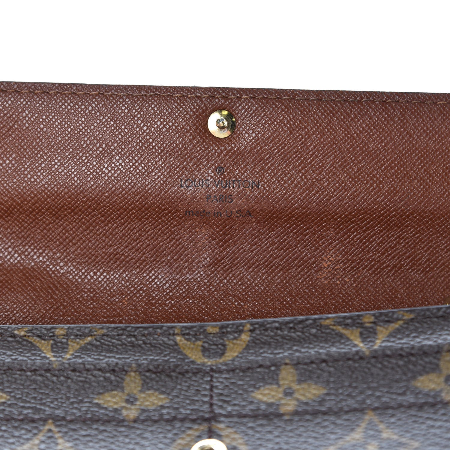 Louis Vuitton Monogram Sarah Wallet 6 of 11