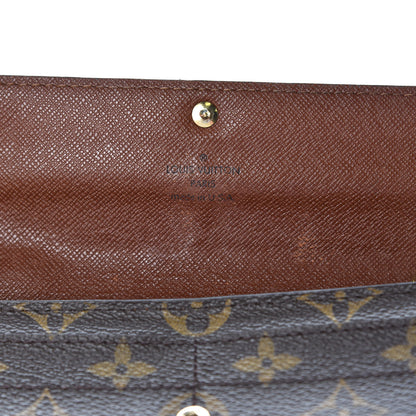 Louis Vuitton Monogram Sarah Wallet 6 of 11