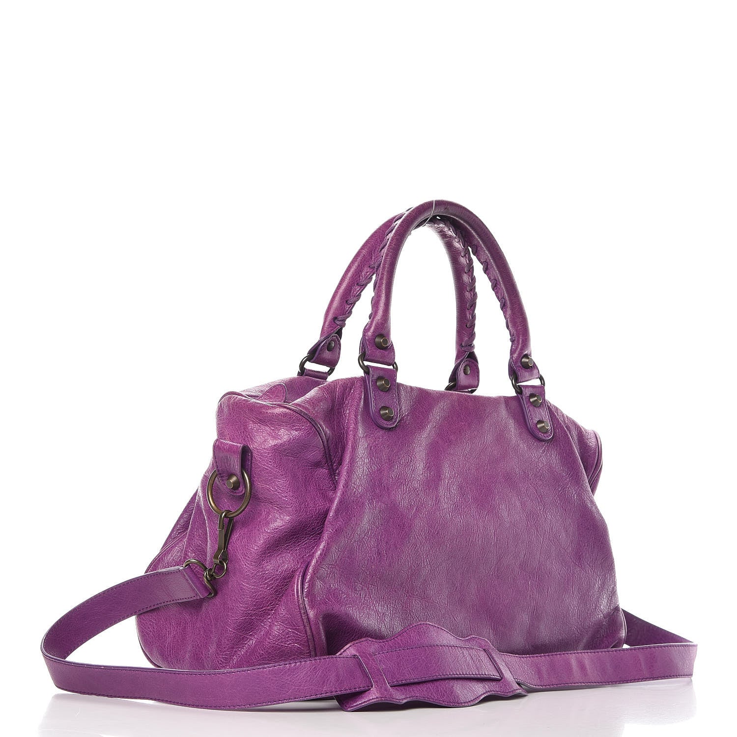 Balenciaga Agneau Boston Ultraviolet 4 of 16