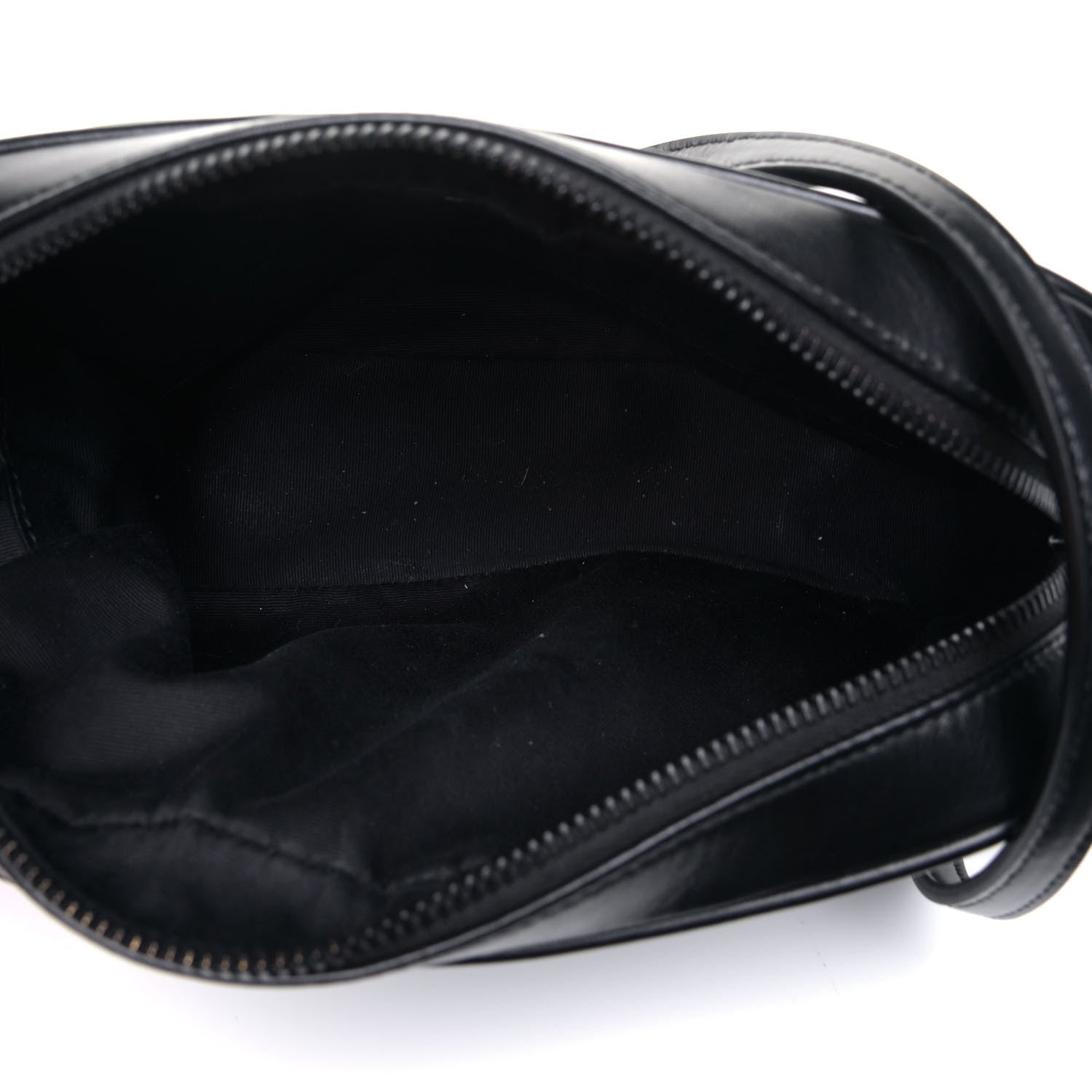 Saint Laurent Calfskin Matelasse Monogram Lou Camera Bag Black 4 of 5