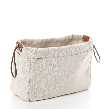 Hermes Canvas Barenia Fourbi 25 MM Pouch Naturel Fauve 3 of 9