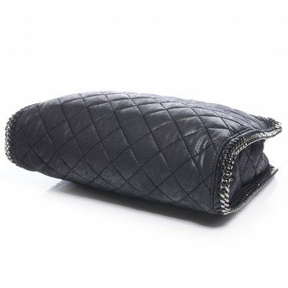 Stella McCartney Faux Leather Quilted Falabella Black 4 of 7