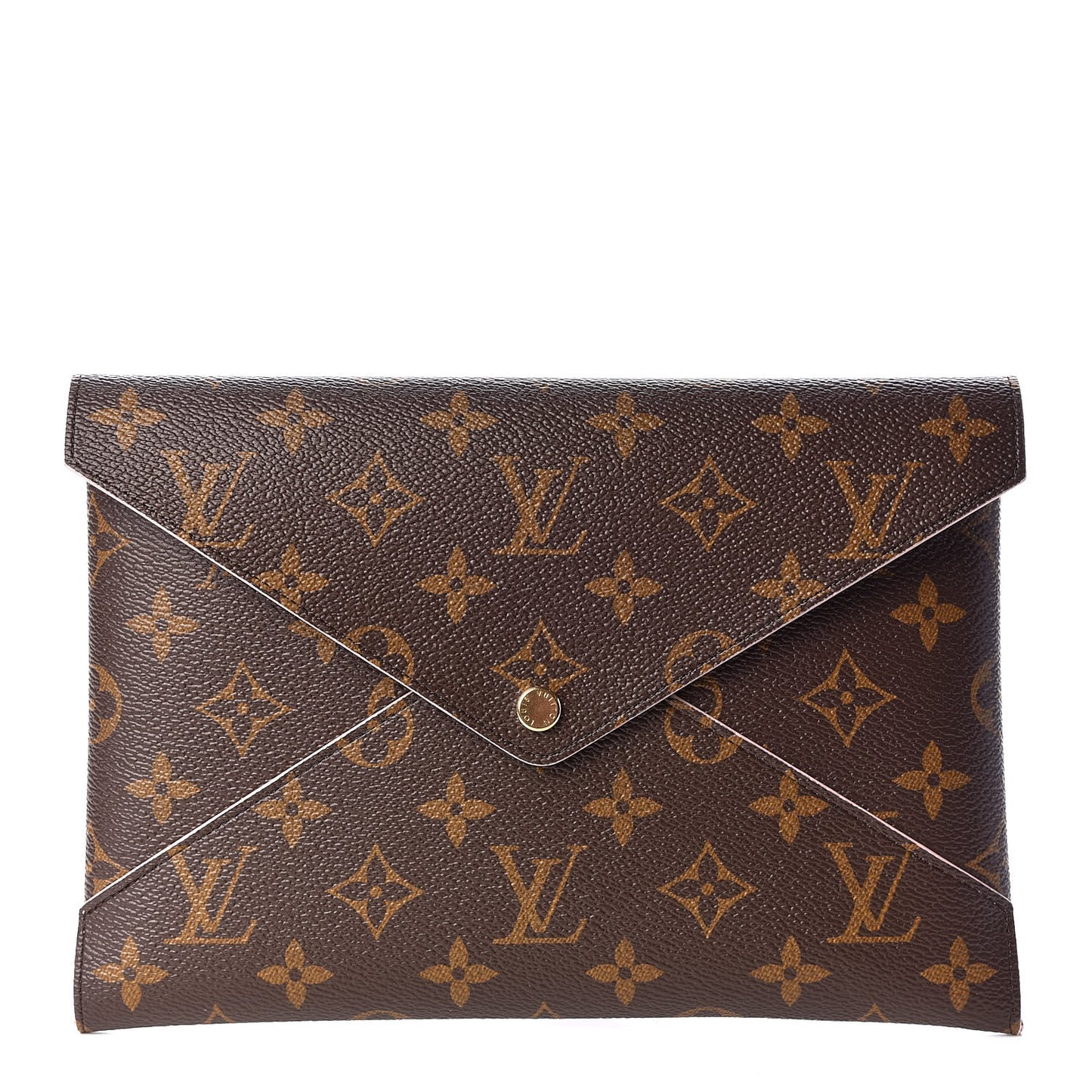 Monogram Large Kirigami Pochette Insert Rose Ballerine